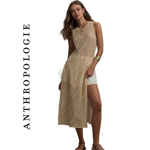 Anthropologie Printed Crochet Tunic - Picture 9 of 9